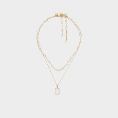 Destinie Gold/Clear Multi Women's Necklaces - Layered necklace | Aldo Premium