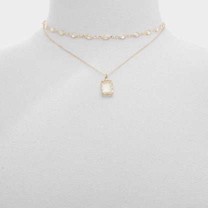 Destinie Gold/Clear Multi Women's Necklaces - Layered necklace | Aldo Premium