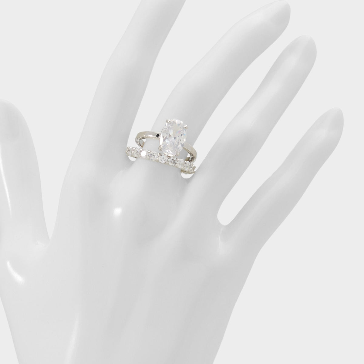 Ovalsparkles in Silver Clear Multi - Ring | Aldo New