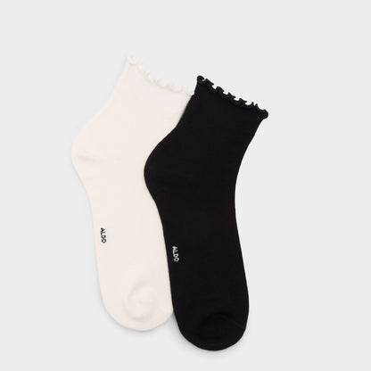 Frilluxe in Black White - Crew socks | Aldo Best Seller