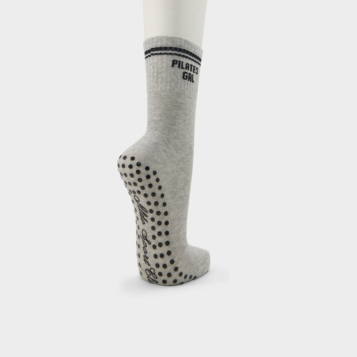 Pilatesclub in Grey - Pilates socks | Aldo Classic