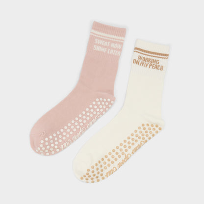 Pilatesclub in Light Pink - Pilates socks | Aldo Best Seller