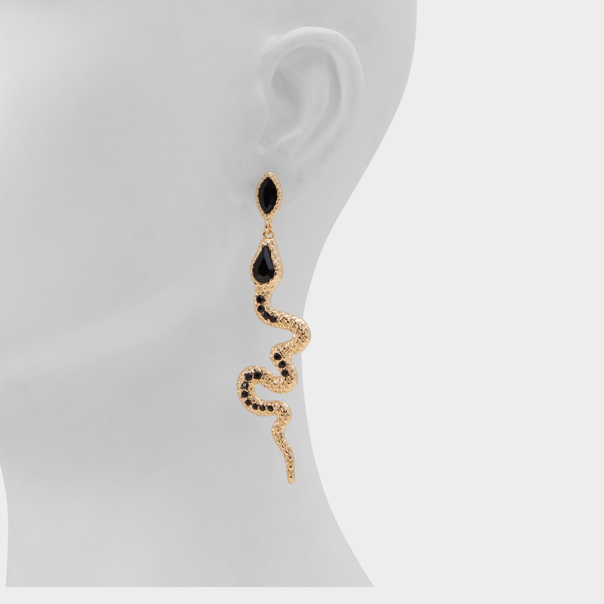 Snakes in Black Gold Multi - Chandelier earrings | Aldo Signature