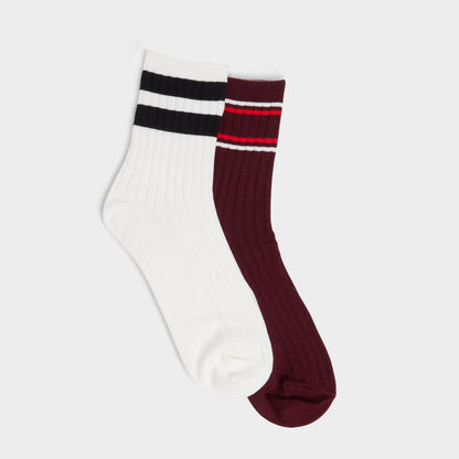 Retrostripes in Bordo - Socks | Aldo Best Seller