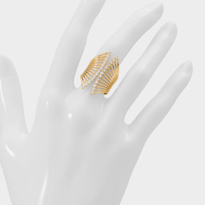 Glimmery in Gold Clear Multi - Stackable rings | Aldo Classic
