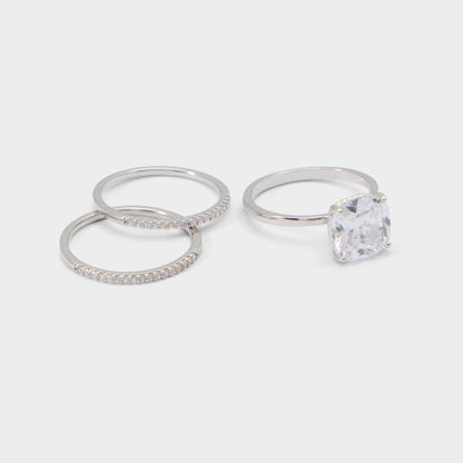 Lothoamas in Silver Clear Multi - Ring | Aldo Best Seller