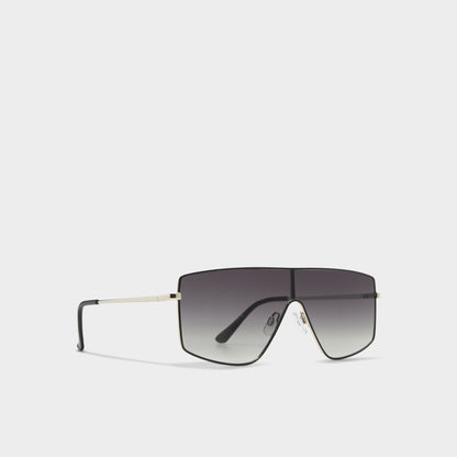 Priren Black/Gold Multi Women's Shield - Shield sunglasses | Aldo Recommended