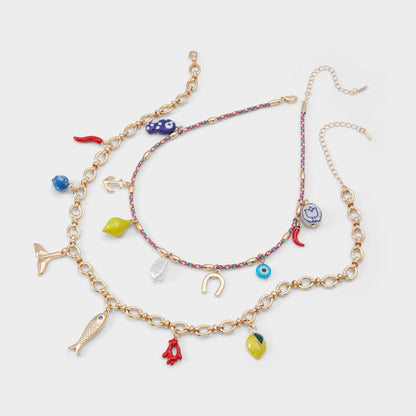 Amalfie Red Women's Necklaces - Charm necklace | Aldo Exclusive