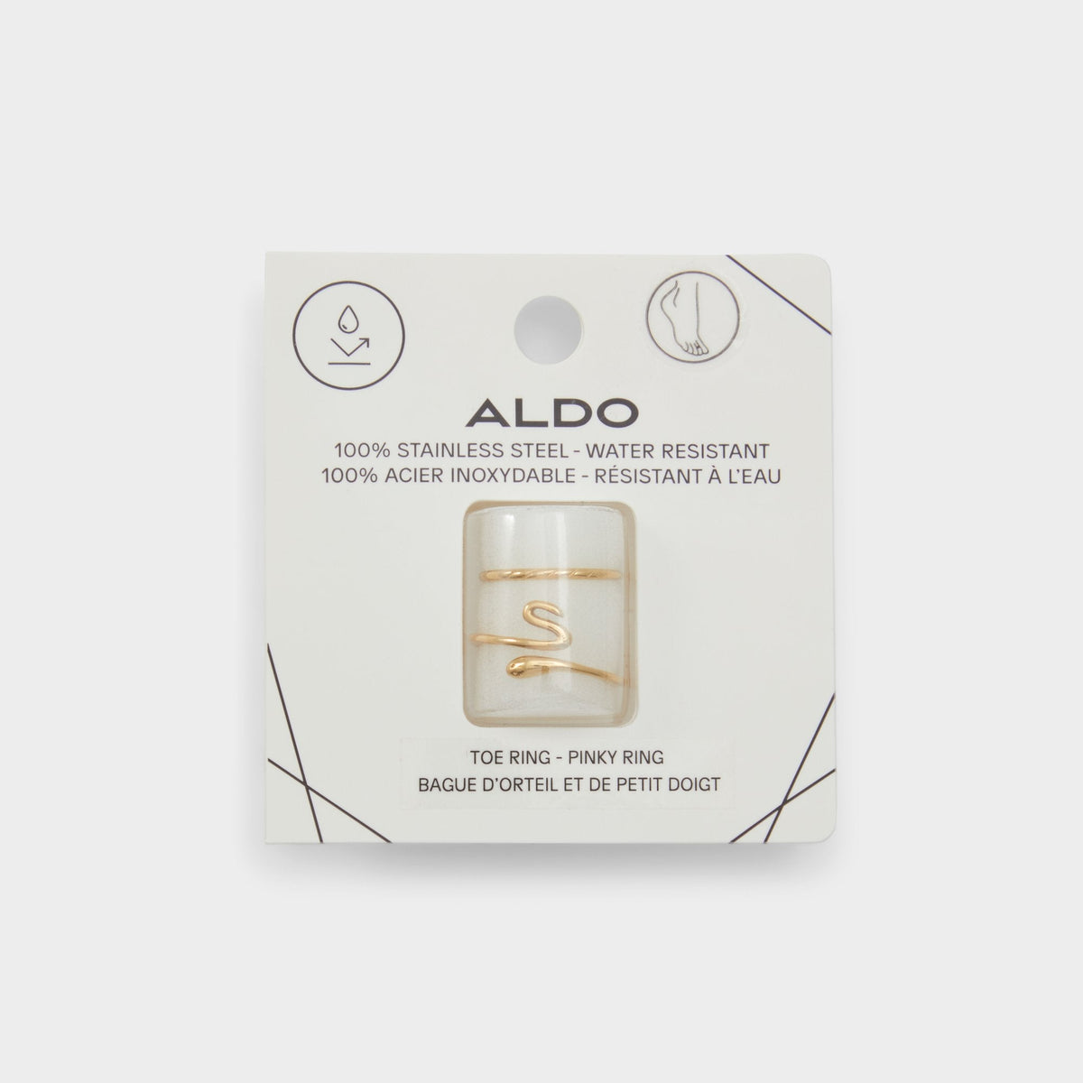 Valalever Gold Women's Rings - Toe ring | Aldo Exclusive