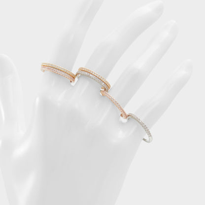 Lamilly Metallic Multi Women's Cubic Zirconia - Multi finger rings | Aldo Popular