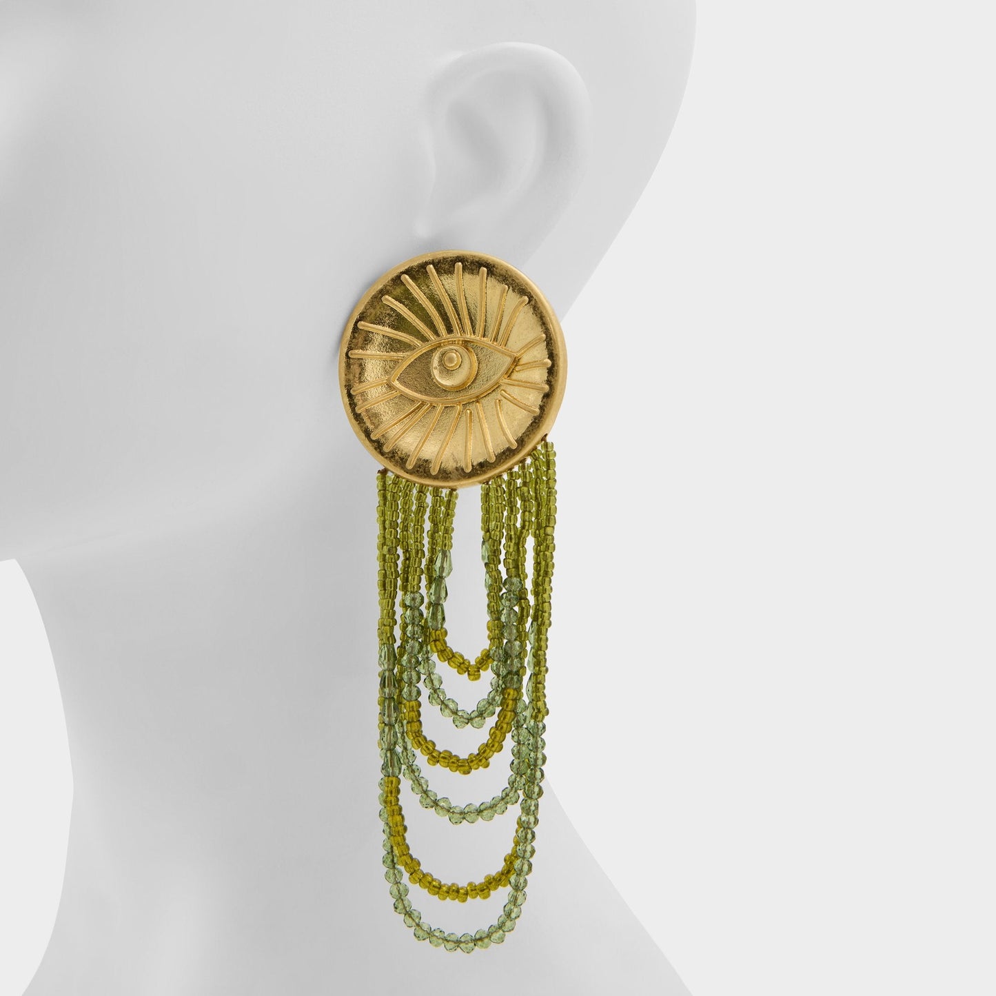 Eyeconic in Green - Chandelier earrings | Aldo Premium