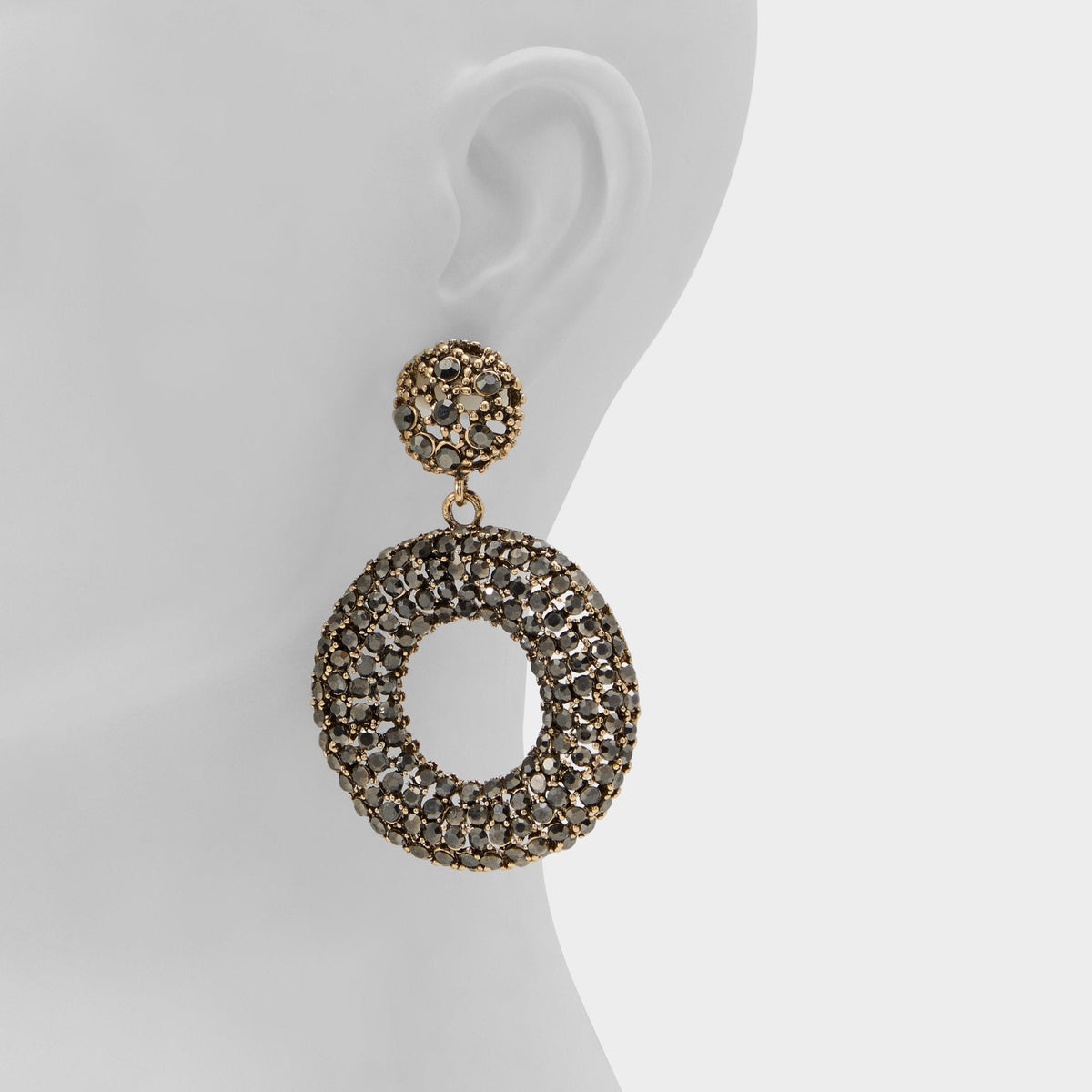 Stonebrooke in Grey - Hoop earrings | Aldo Recommended