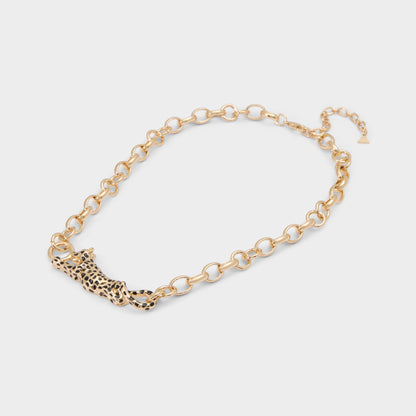 Panthere in Black Gold Multi - Pendant necklace | Aldo Signature
