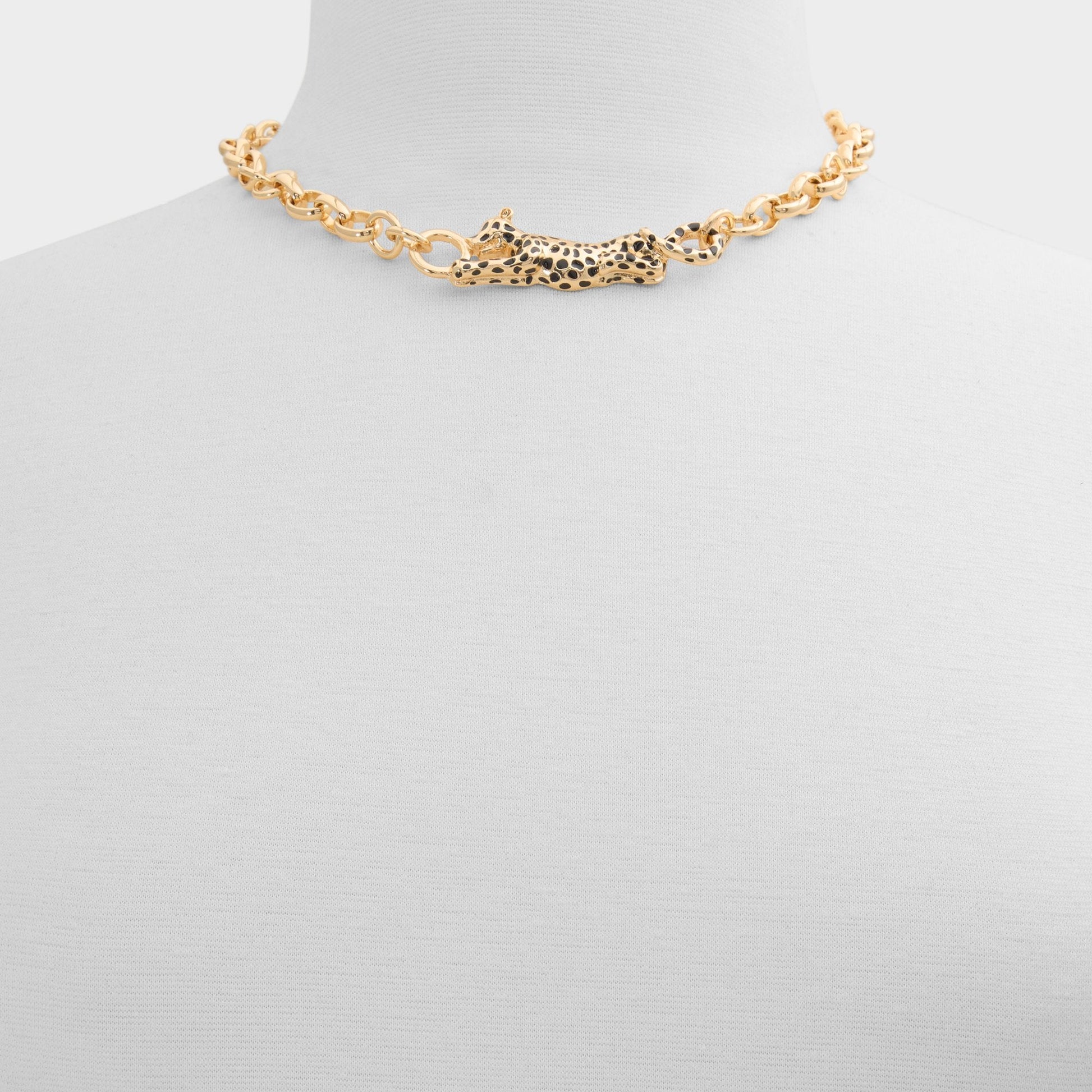 Panthere in Black Gold Multi - Pendant necklace | Aldo Signature