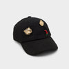 Black/gold multi