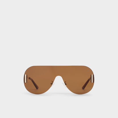 Agrocan Brown Women's Shield - Shield sunglasses | Aldo Trending