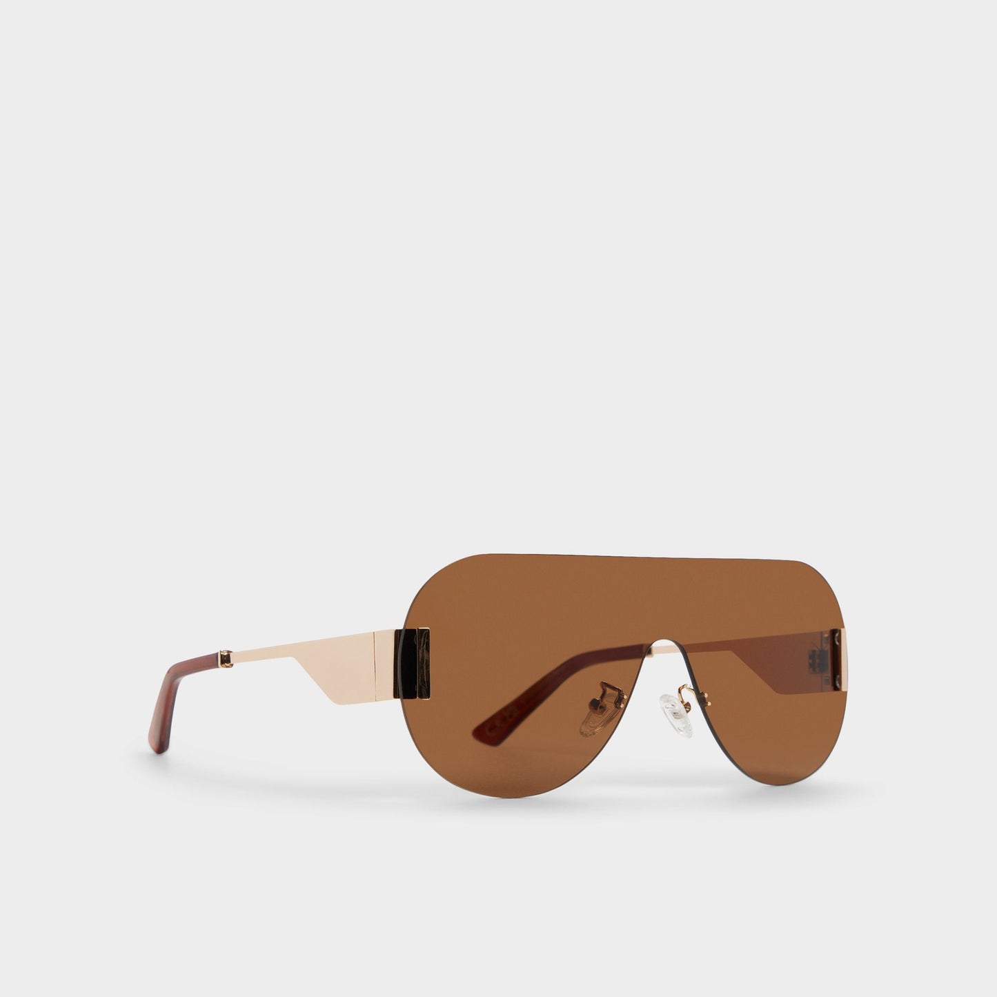Agrocan Brown Women's Shield - Shield sunglasses | Aldo Trending
