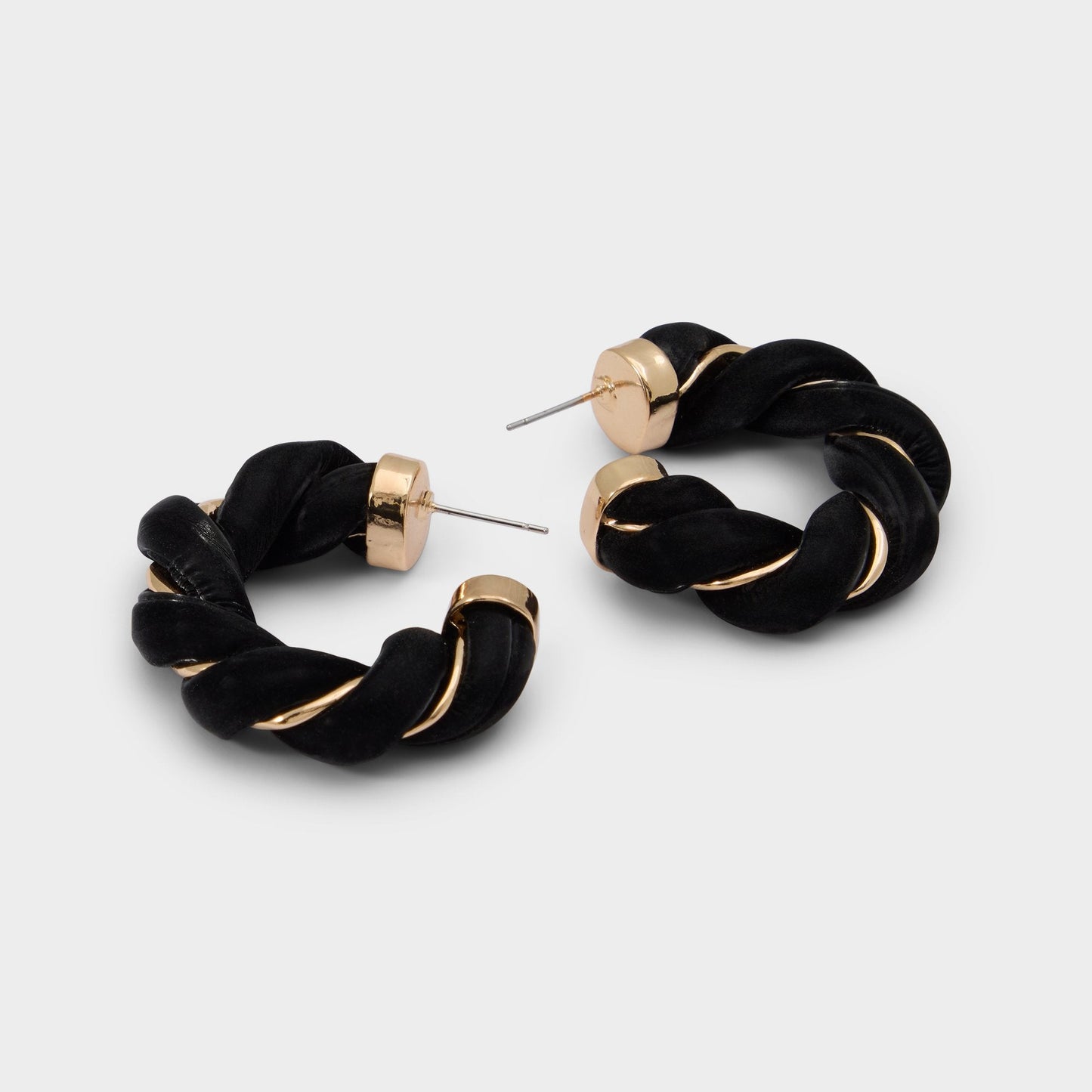 Twists in Black Gold Multi - Hoop earrings | Aldo New