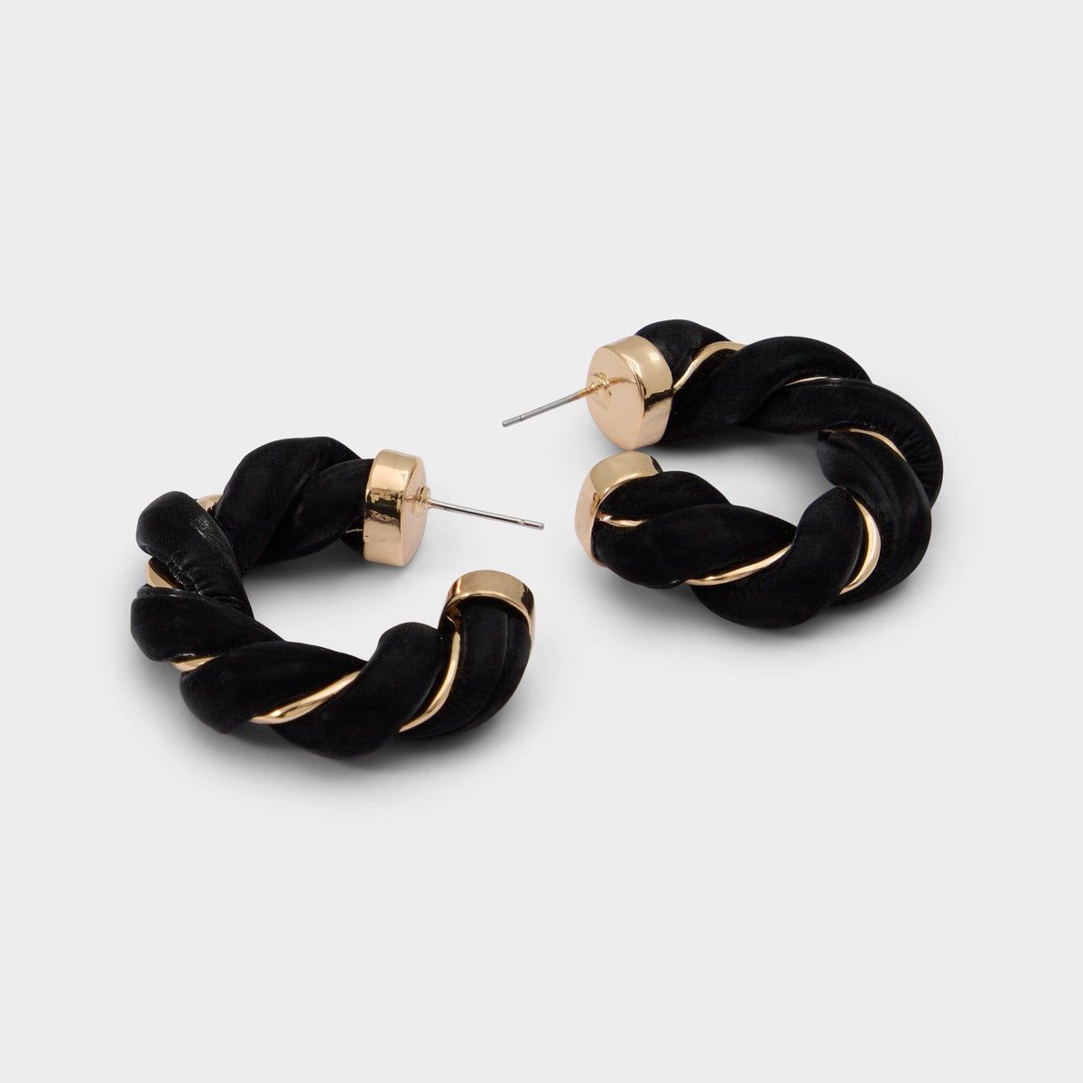 Twists in Black Gold Multi - Hoop earrings | Aldo New