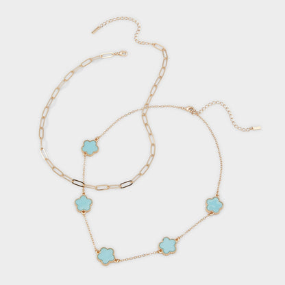 Feelinblue Turquoise Women's Necklaces - Layered necklace | Aldo Featured