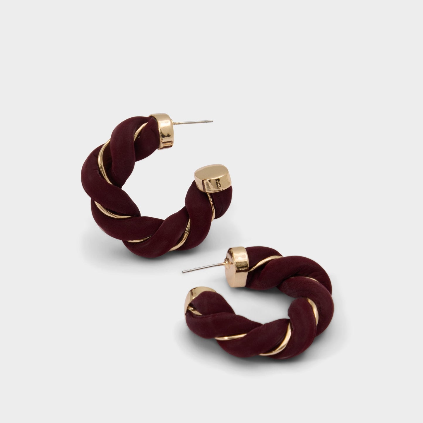 Twists in Bordo - Hoop earrings | Aldo Featured