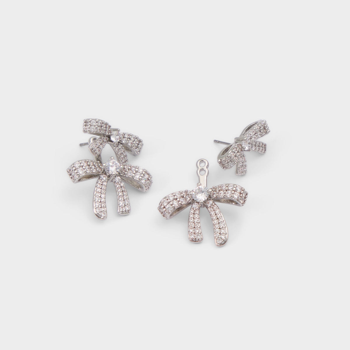 Bows in Silver Clear Multi - Earrings | Aldo Popular