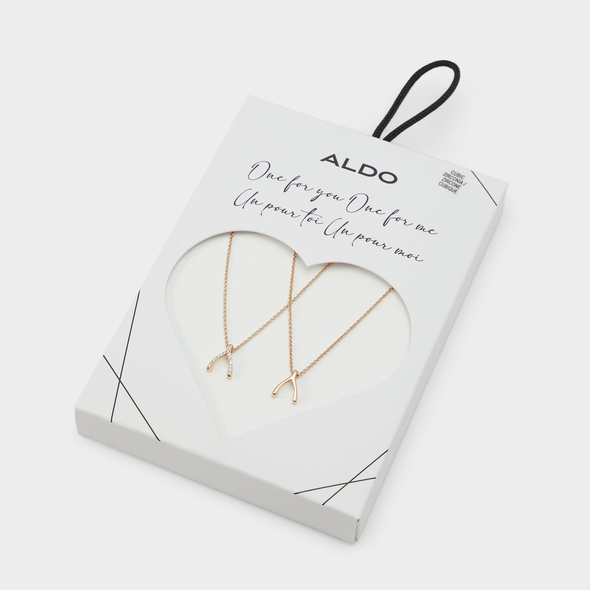 Makeawish Gold/Clear Multi Women's Necklaces - Gift set | Aldo Trending
