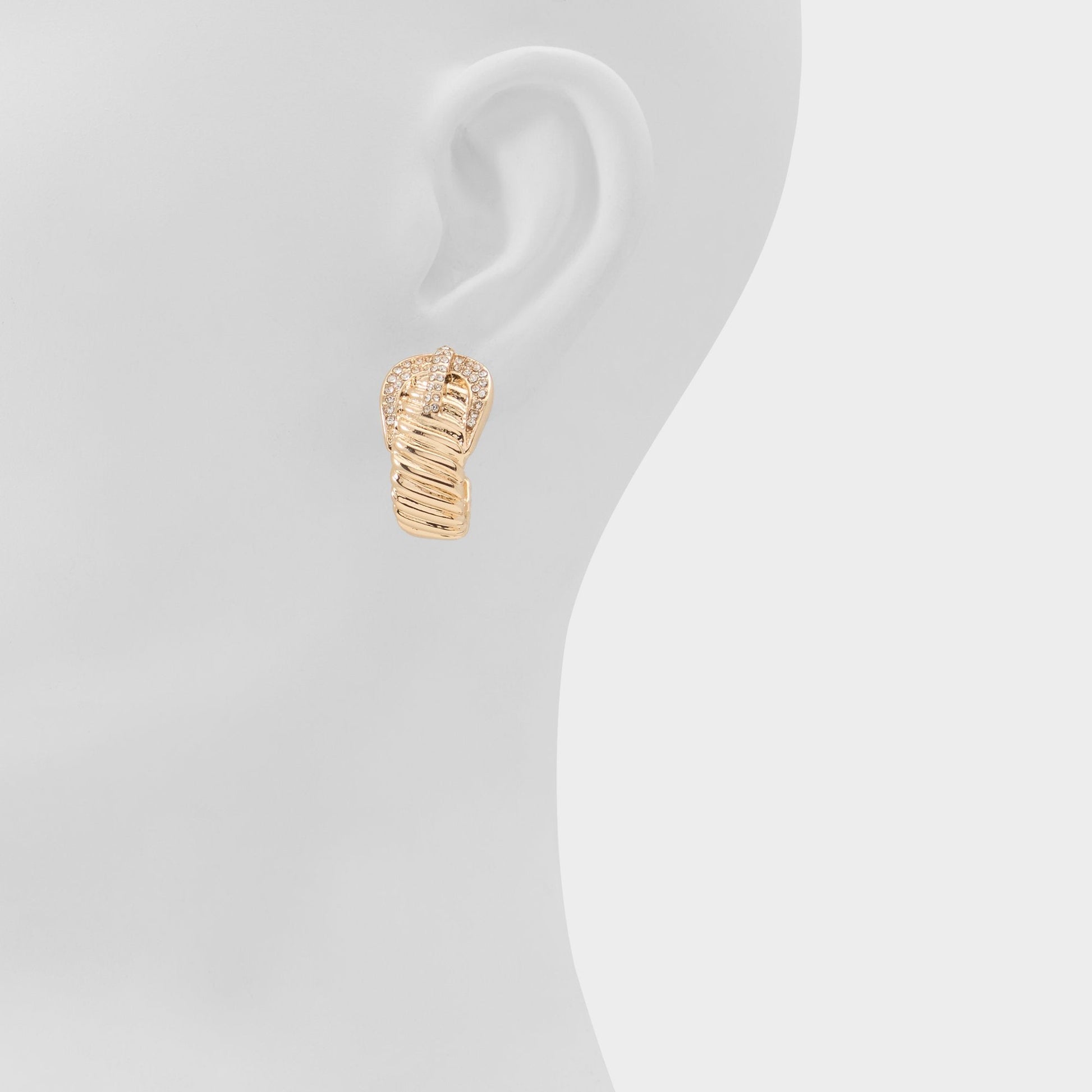 Cintura in Gold Clear Multi - Hoop earrings | Aldo Exclusive