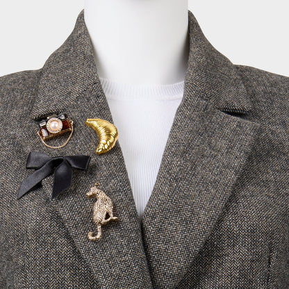 Chicpins in Black Gold Multi - Decorative brooch | Aldo Exclusive