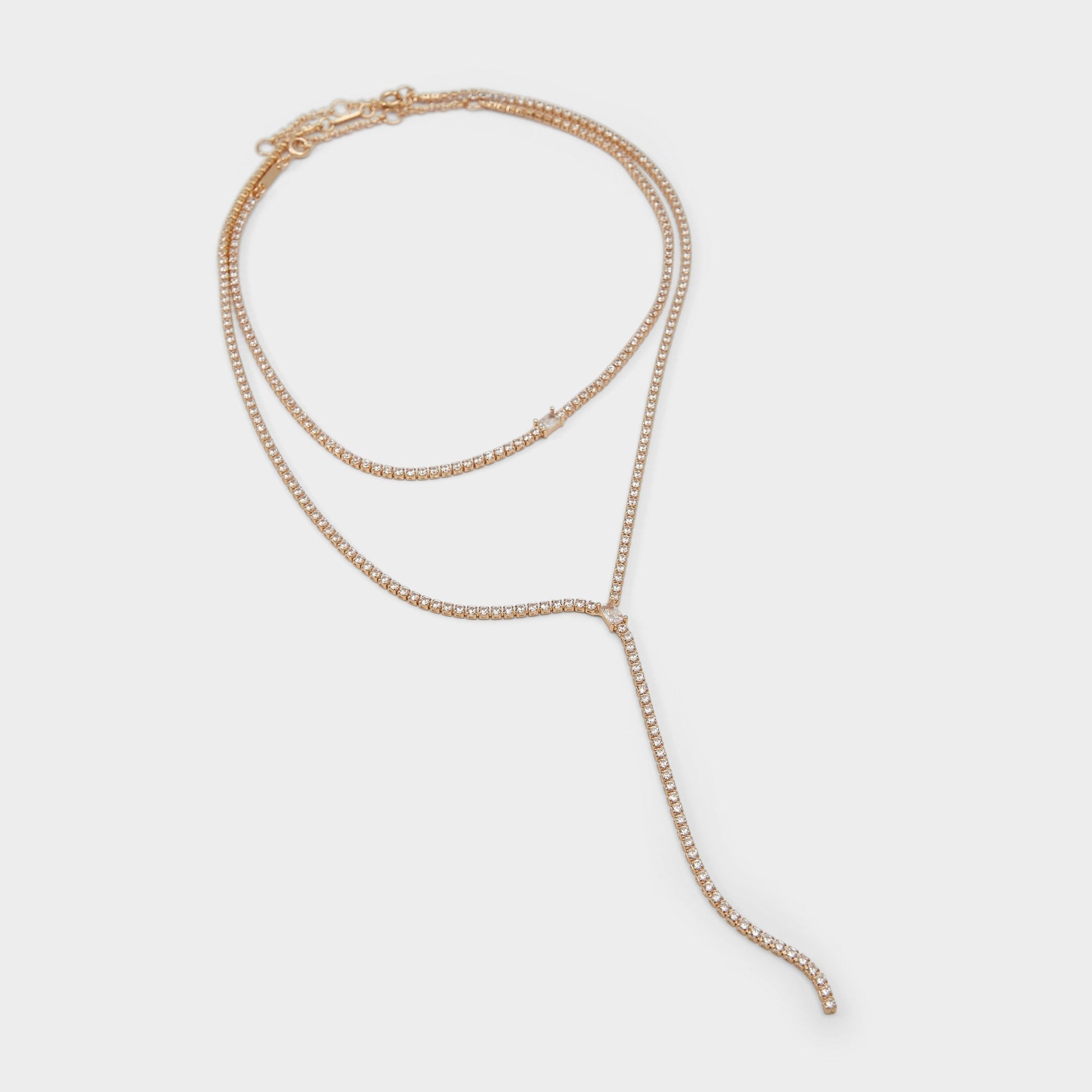 Alata Gold/Clear Multi Women's Cubic Zirconia - Necklace | Aldo Best Seller