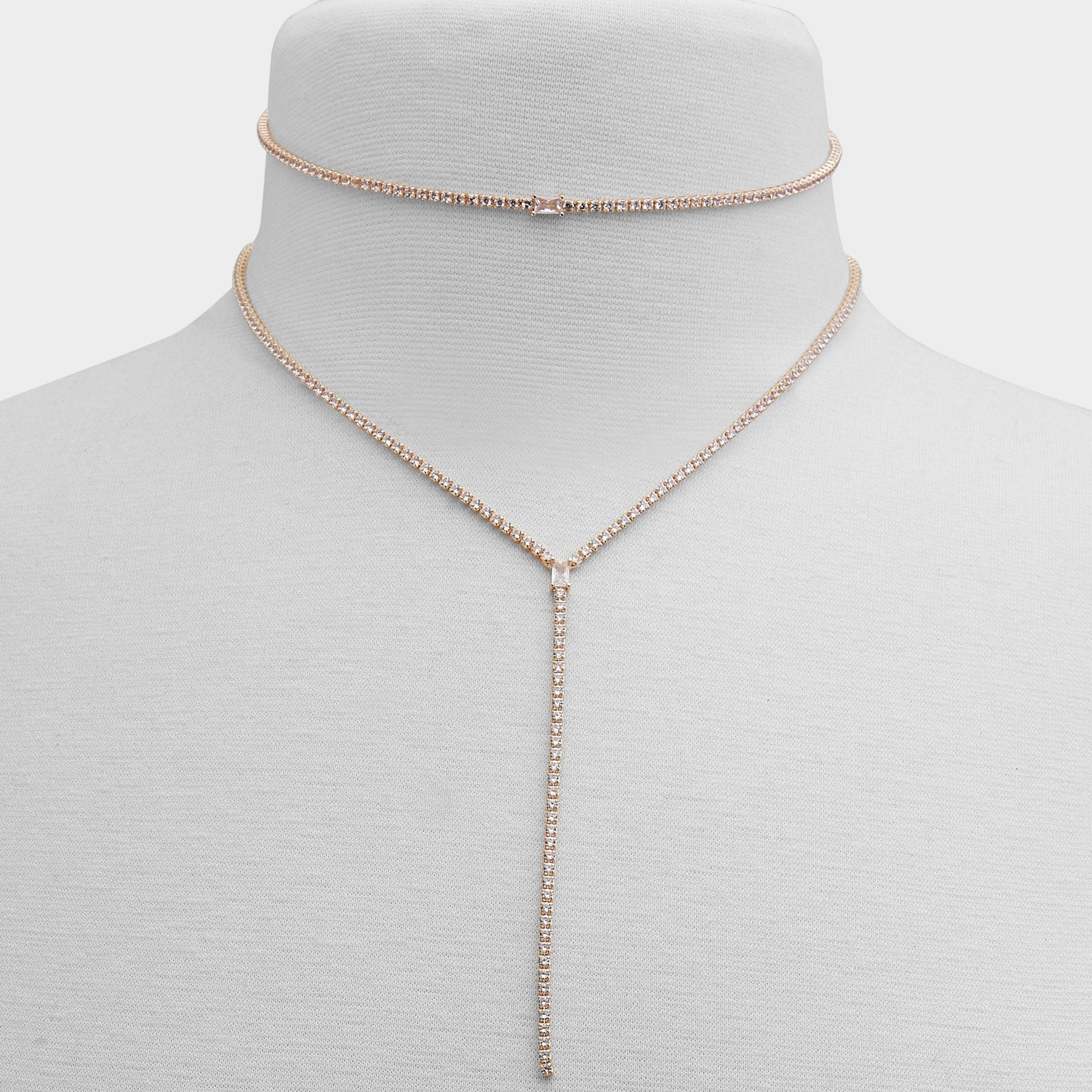 Alata Gold/Clear Multi Women's Cubic Zirconia - Necklace | Aldo Best Seller
