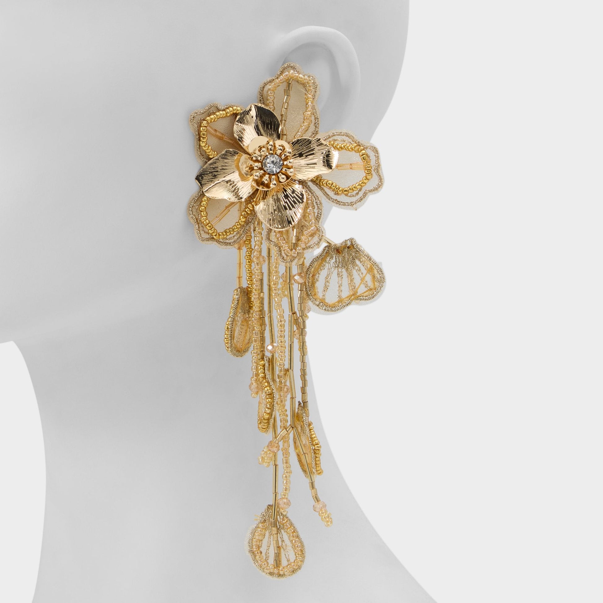 Florify in Gold - Statement earrings | Aldo Recommended