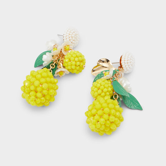 Limonatta Medium Yellow Women's Earrings - Chandelier earrings | Aldo Premium