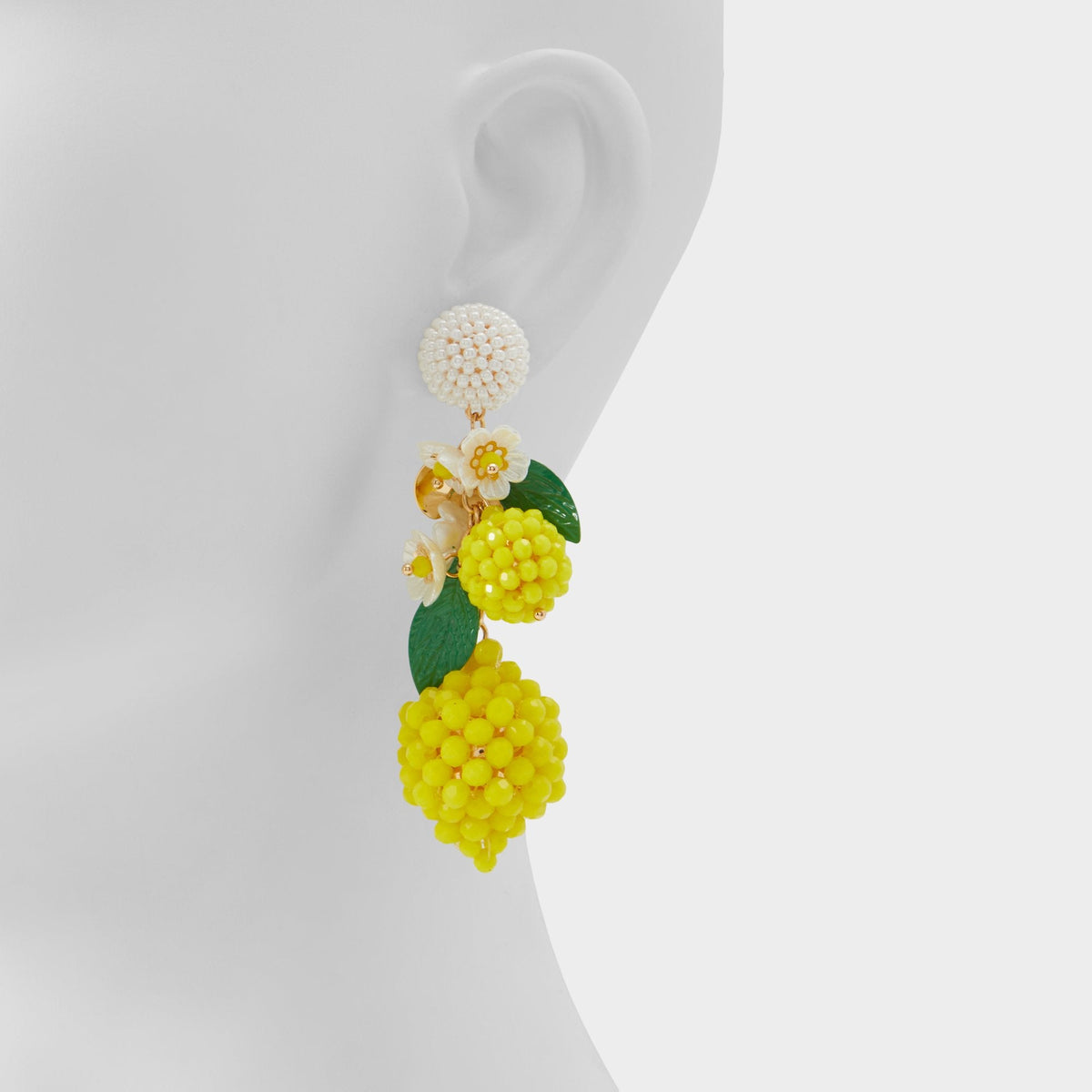 Limonatta Medium Yellow Women's Earrings - Chandelier earrings | Aldo Premium