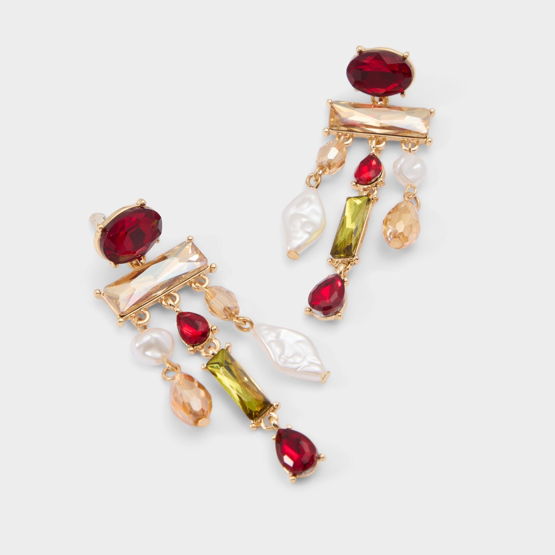 Savannahh in Bordo - Chandelier earrings | Aldo Exclusive