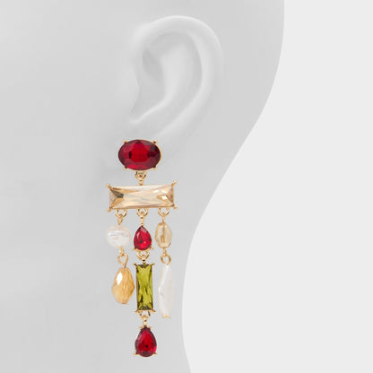 Savannahh in Bordo - Chandelier earrings | Aldo Exclusive