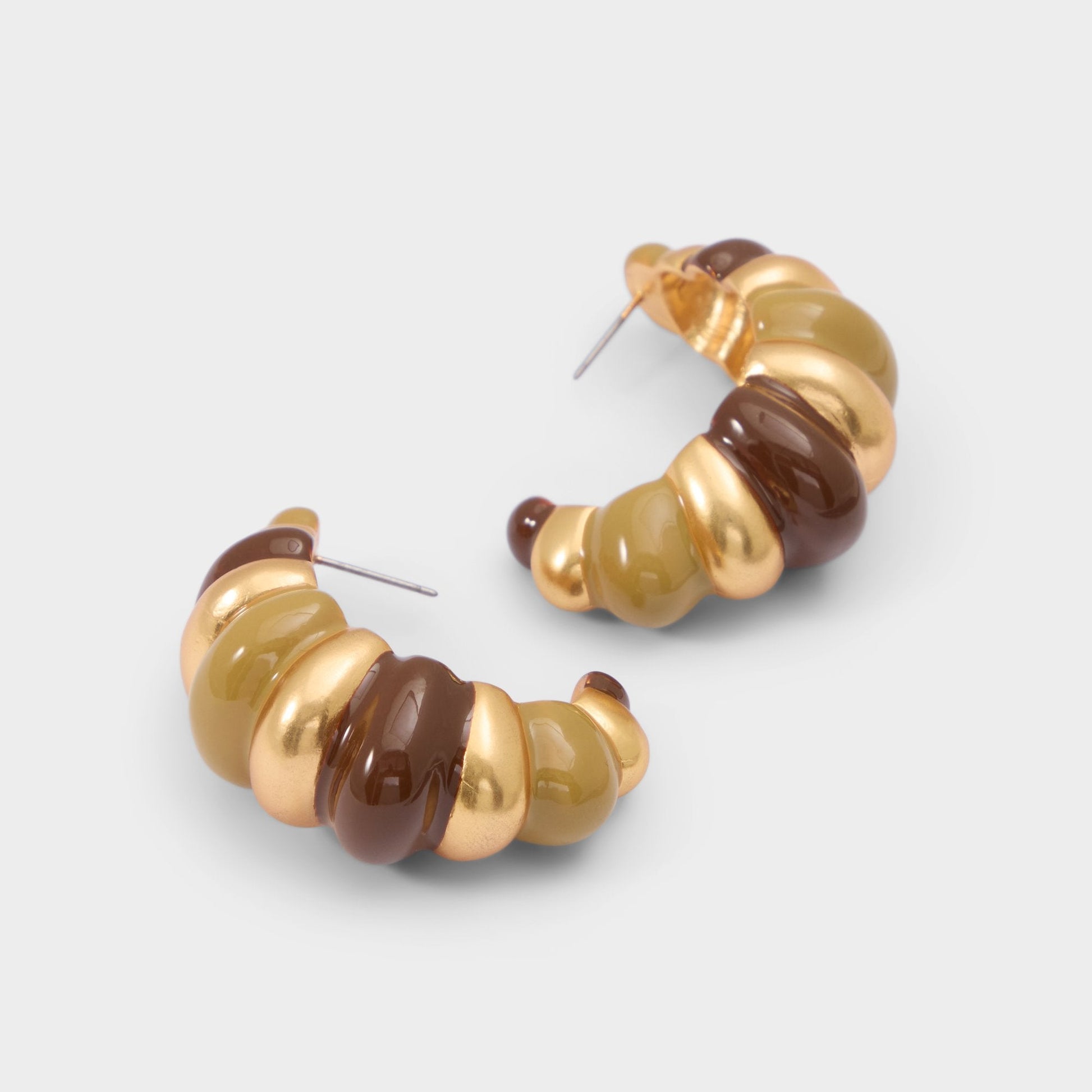 Samarra in Light Brown - Hoop earrings | Aldo Signature