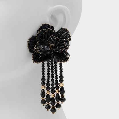 Petalia Black/Gold Multi Women's Earrings - Statement earrings | Aldo Signature
