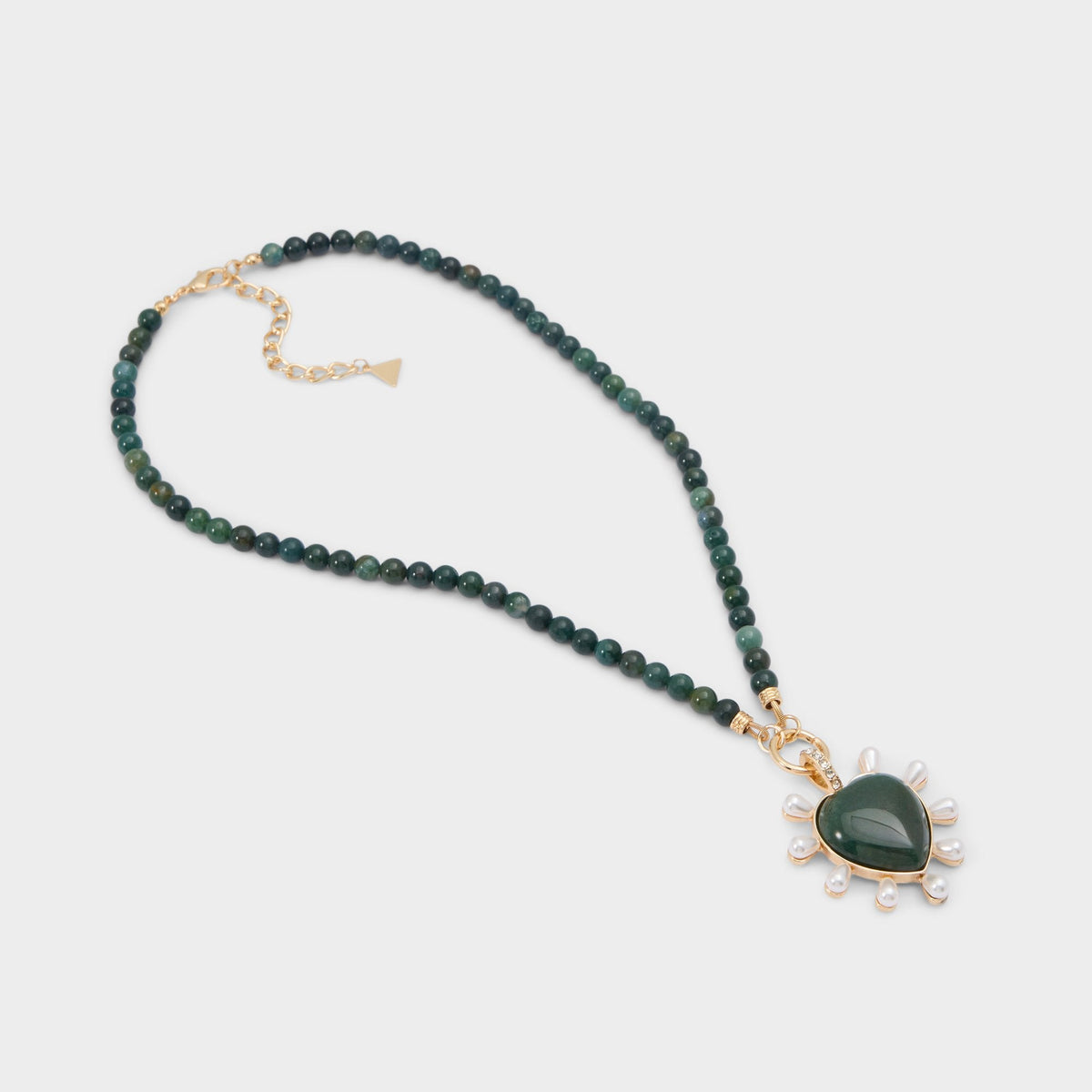 Preciousheart in Dark Green - Necklace | Aldo Classic