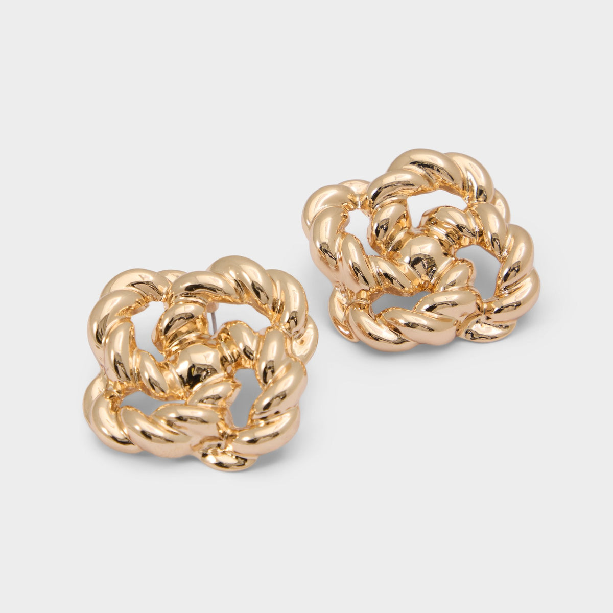Doubleknot in Gold - Statement earrings | Aldo New