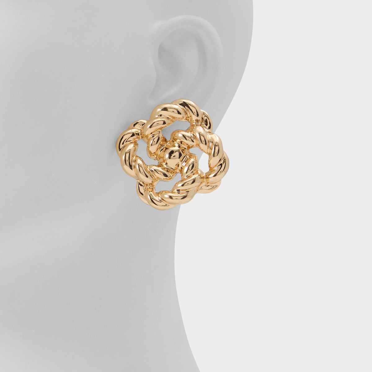 Doubleknot in Gold - Statement earrings | Aldo New