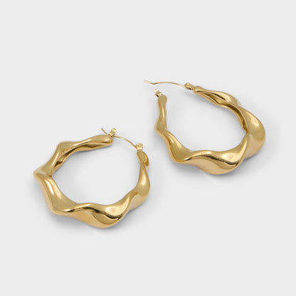 Patroklos Gold Women's Earrings - Hoop earrings | Aldo Premium