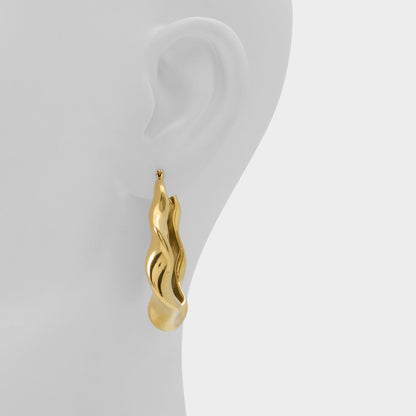 Patroklos Gold Women's Earrings - Hoop earrings | Aldo Premium