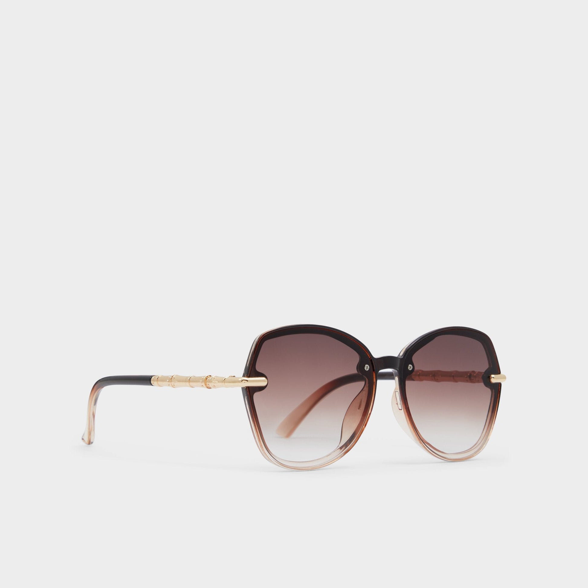 Cortegaca Brown Women's Round - Square sunglasses | Aldo Exclusive