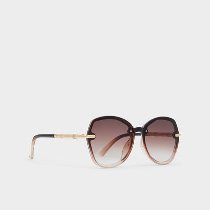 Cortegaca Brown Women's Round - Square sunglasses | Aldo Exclusive