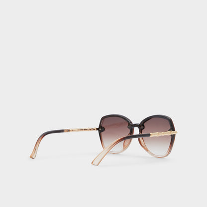 Cortegaca Brown Women's Round - Square sunglasses | Aldo Exclusive