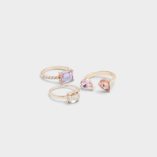 Pimediax Pastel Multi Women's Rings - Stackable rings | Aldo Recommended