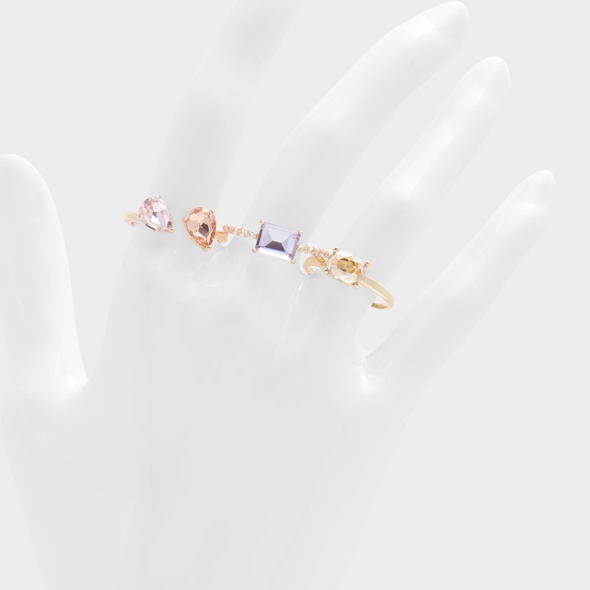Pimediax Pastel Multi Women's Rings - Stackable rings | Aldo Recommended
