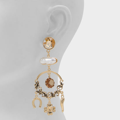Chances in Champagne - Chandelier earrings | Aldo Classic