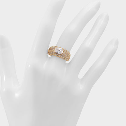 Caredar Gold/Clear Multi Women's Cubic Zirconia - Ring | Aldo Premium